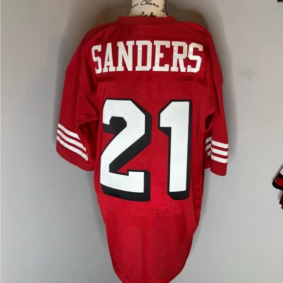 1994 Deion Sanders *AUTHENTIC* San Francisco 49ers Mitchell&Ness size 48 (L-XL)